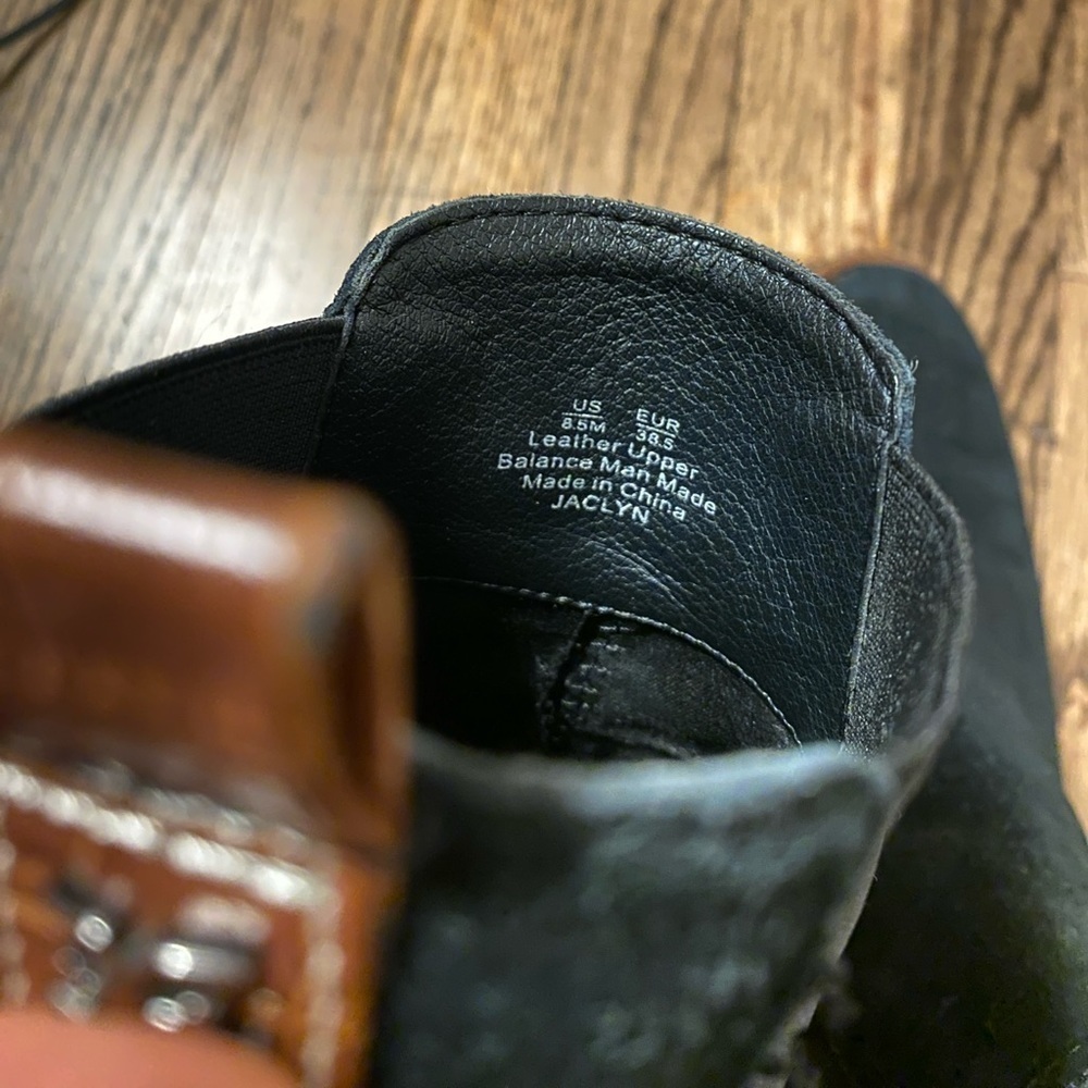 Sam Edelman | Jaclyn Boots Black Waterproof Suede | Great Condition - Picture 3 of 8